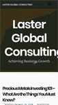 Mobile Screenshot of lasterglobal.com